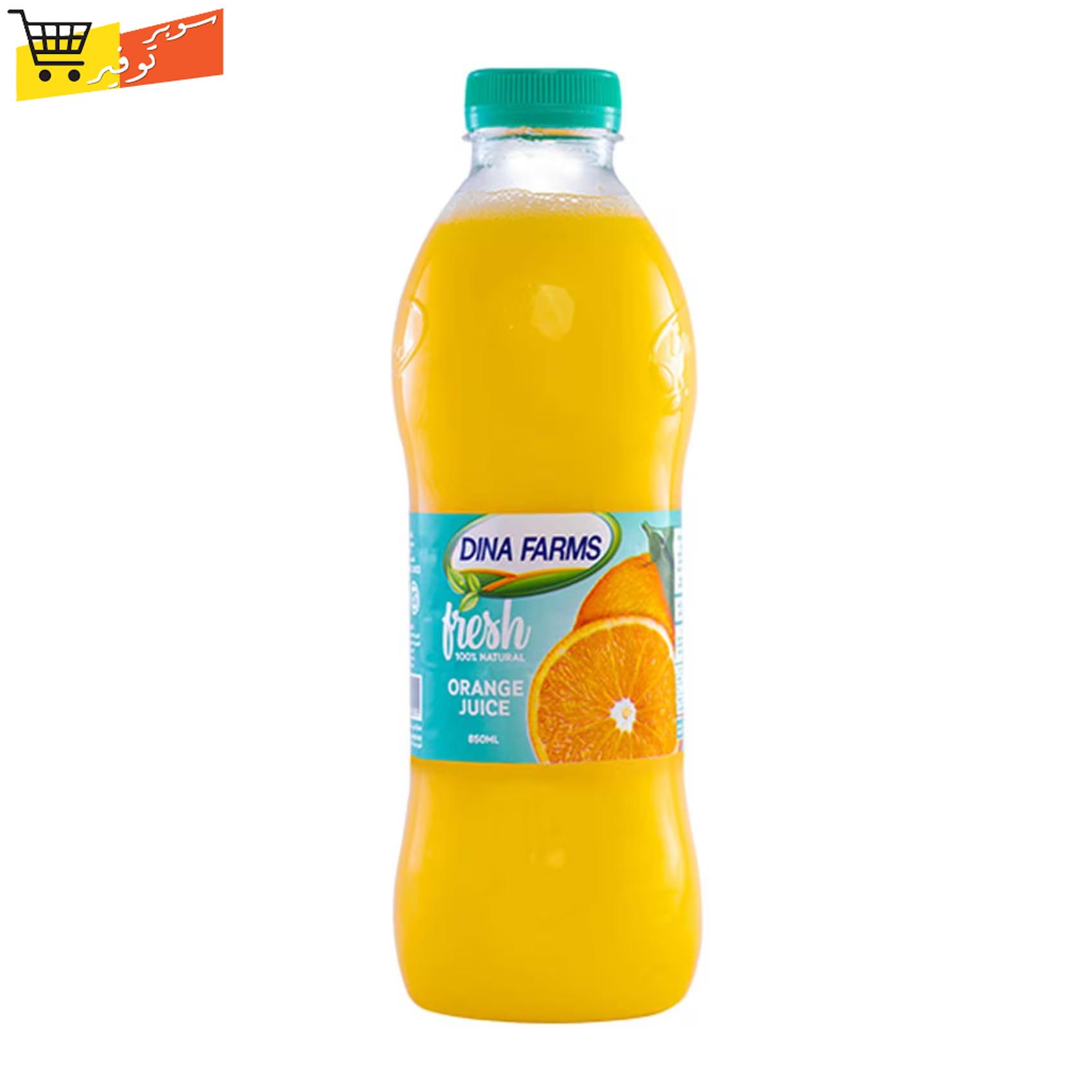 عصير مزارع دينا طعوم لتر 