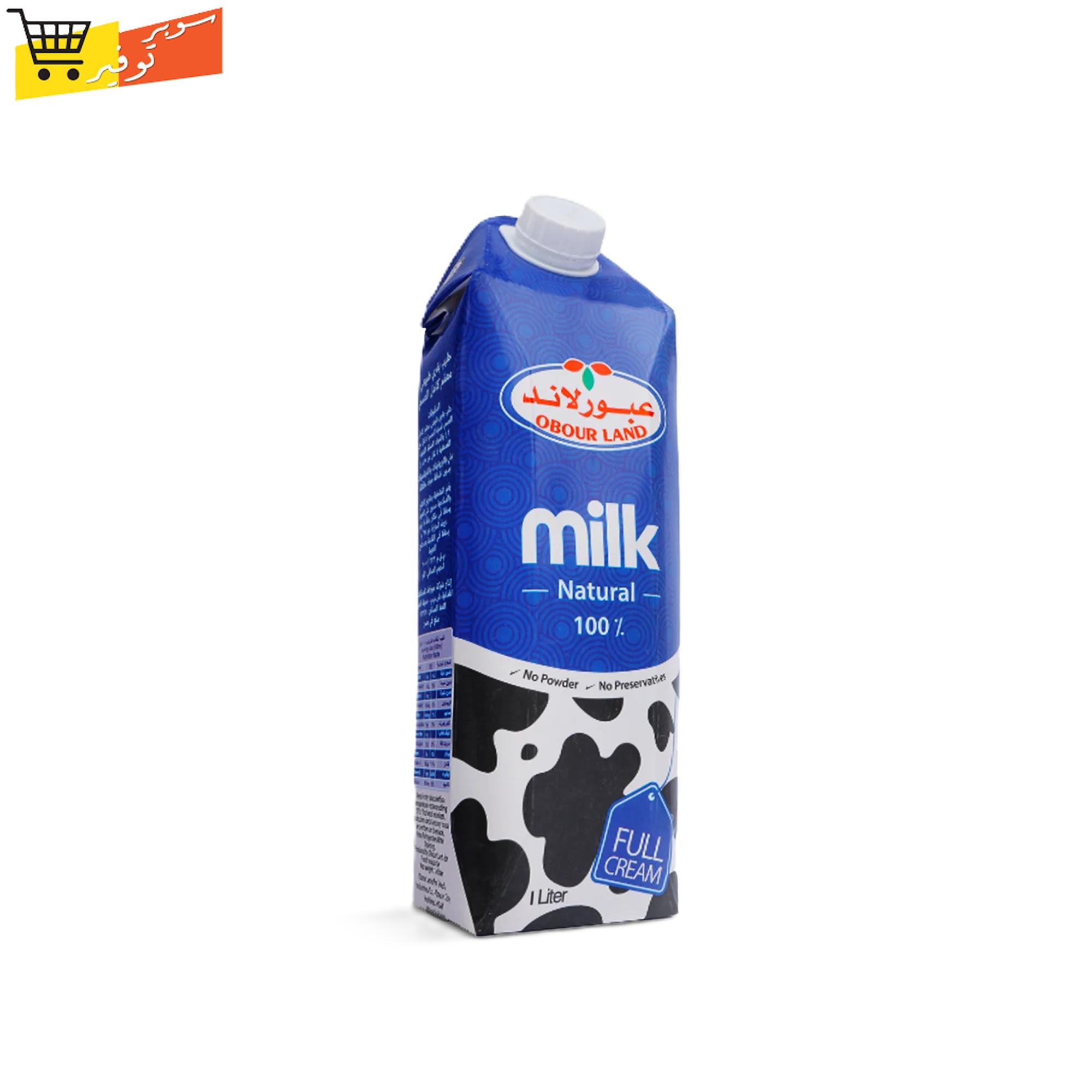 لبن عبورلاند 1 لتر 