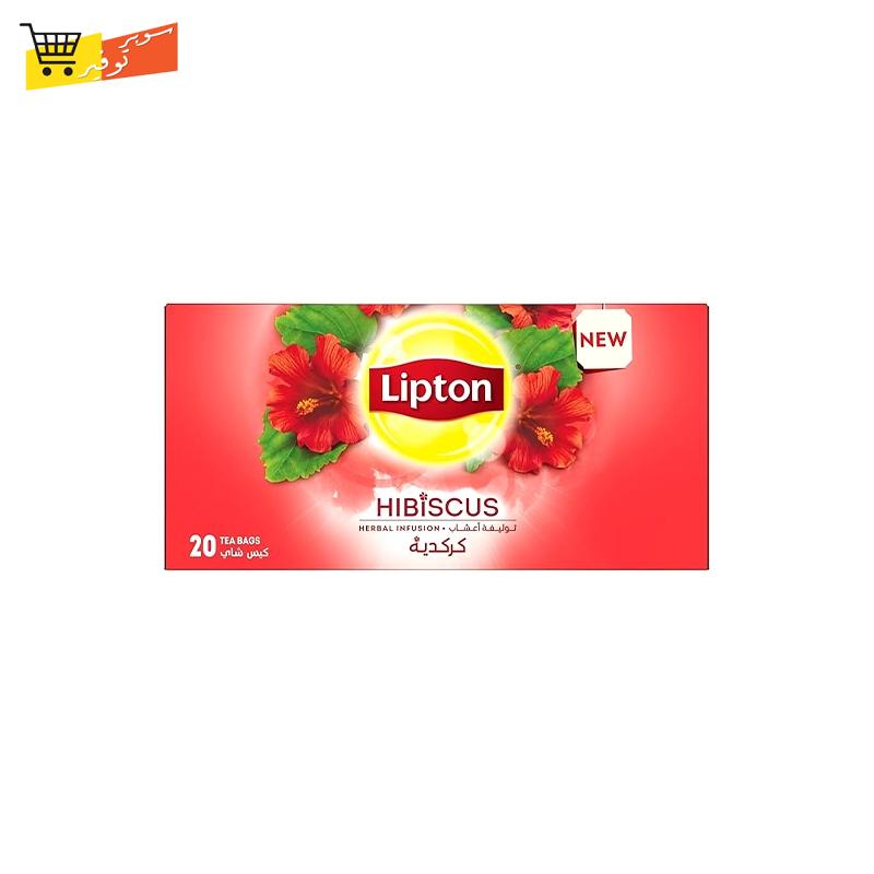 معلبات ليبتون كركديه 20 فتله